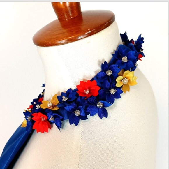 TS Coulure A-Line Prom Dresses Color Block Dress Wedding Guest Formal  S NWT - Picture 7 of 9